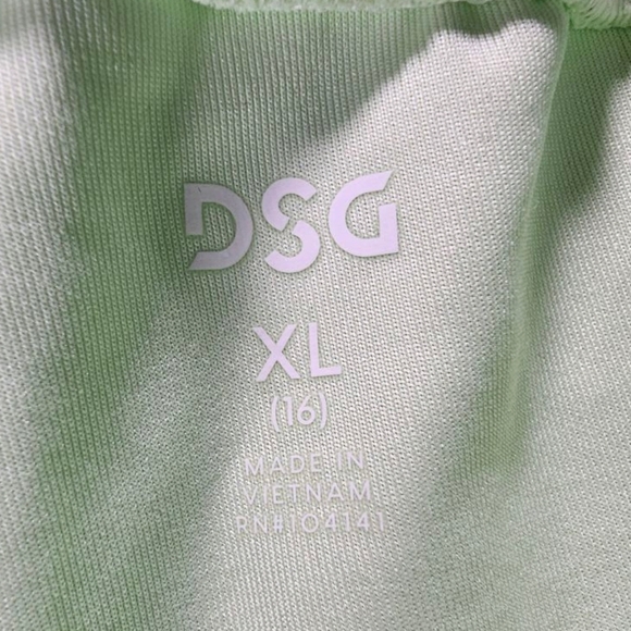 DSG Light Green Shorts size XL - Picture 3 of 4